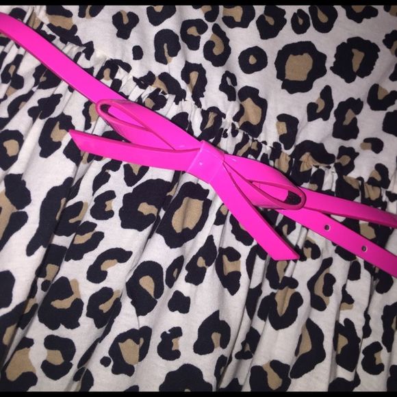 Belted Cheetah Dress - Picture 3 of 3